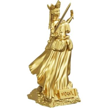 Imagem de Estátua Iansã Orixá Deusa dos Ventos - Umbanda Candomblé - Versão 2 (Cor Ouro)