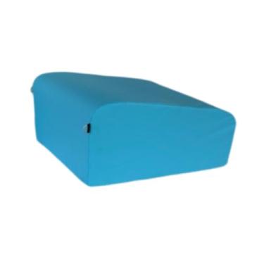 Imagem de UGPLM Máquina de impulso de quadril, caixa de exercícios para bumbum em casa, equipamento de academia, banco de plataforma, ponte de glúteos, exercícios, Azul Claro