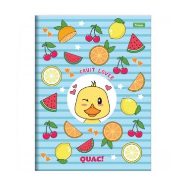 Imagem de Caderno Brochura Capa Dura Quac! 80 Folhas Foroni Estampa 4