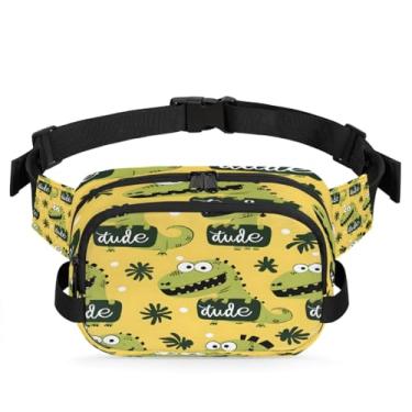 Imagem de Lindas pochetes de flores rosa para mulheres e homens com alça ajustável, bolsa transversal, bolsa de peito, bolsas de bumbum, bolsa de estilingue, Cor 14