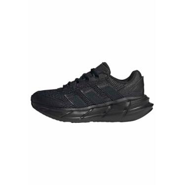 Imagem de adidas Tênis infantil unissex Astrastar J, Preto/Preto/Preto, 19