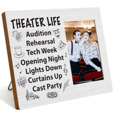 Imagem de Moldura para fotos de teatro, teatro, playbill, mesa, decoração de mesa para casa, sala de estar, quarto, mesa, expositores, presentes para escritores, diretores, atores, amantes de atuação