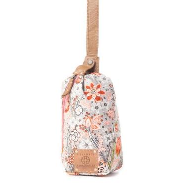 Imagem de Myra Bag Bolsas transversais para mulheres - mochila, lona e couro, linda bolsa de ombro, bolsas transversais para mulheres, Multicor, Oasis Blooms
