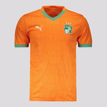 Imagem de Camisa Seleção Costa do Marfim Home 25/26 s/n° Torcedor Puma Masculina-Masculino