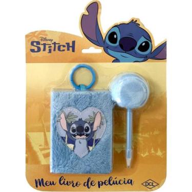 Imagem de Livro Brinquedo Ilustrado STITCH Livro de Pelúcia - DCL
