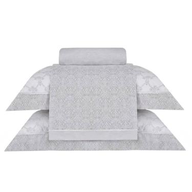 Imagem de Jogo de Cama Valence Gran Percalle 200 Fios - Casal - 4 Peças - Buddemeyer