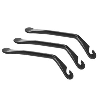 Imagem de Cosiki Conjunto Portátil de Alavanca de Pneu de Aço Carbono para Reparo de Bicicleta, Ferramenta de Colher Endurecida para Amantes de Ciclismo, 3 Peças para Todos Os Tipos de Pneus