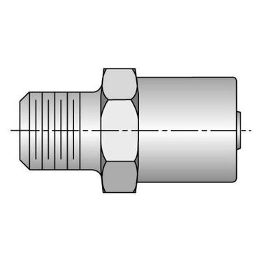 Imagem de Encaixe de mangueira de crimpagem