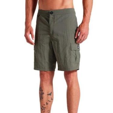 Imagem de Bermuda Hang Loose Híbrida Natty 19 Olive Green-Unissex