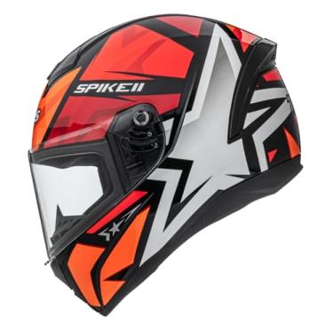 Imagem de Capacete Moto Integral Fechado Peels Spike 1ST Preto / Vermelho 56