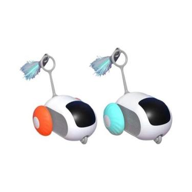 Imagem de Brinquedo Interativo Elétrico Para Gato Em Forma De Carro Esportivo Co