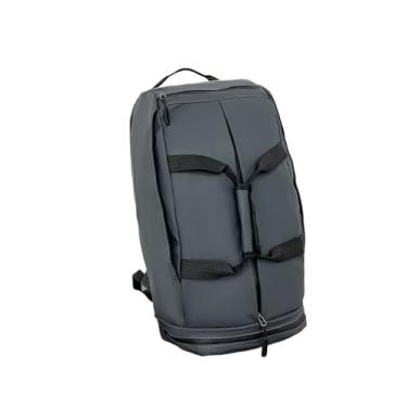 Imagem de ANZOAT Bolsa de ginástica de 35 L, mochila esportiva de ioga, para homens, mulheres, com pacote de sapatos, mochila de acampamento ao ar livre, bolsa de viagem, Cinza, One Size