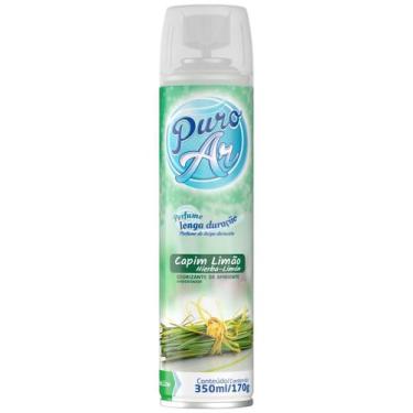 Imagem de ODORIZADOR DE AMBIENTES PURO AR 350ml CAPIM LIMAO ULTRA FRESH - CHEMIC