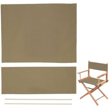 Imagem de Substituição de lona para cadeira de diretores, substituição de cadeira de diretor, lona de maquiagem, assento de cadeira e encosto de lona, protetor de banco dobrável, kit de capa de cadeira de