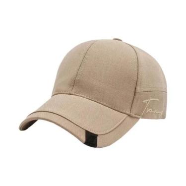 Imagem de Boné de Beisebol Ajustável com Viseira - Tamanho Grande para Homens e 