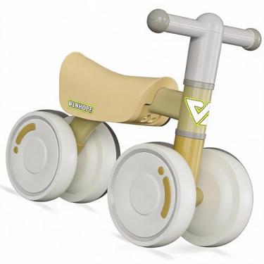 Imagem de WinHope Bicicleta de equilíbrio para bebês de 1 a 3 anos, rodas silenciosas, assento macio, sem bordas afiadas, andador infantil para meninos e meninas de 12 a 36 meses, presentes de aniversário
