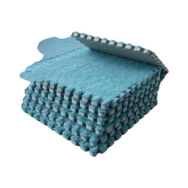 Imagem de Tapete De Atividades Para Bebês Em Pelúcia 4-20 PCS EVA Espuma Macia A