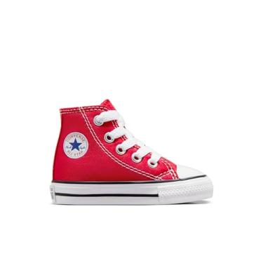 Imagem de Converse Tênis unissex Chuck Taylor All Star High, Vermelho, 2 Infant