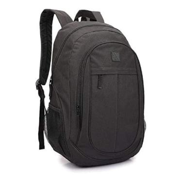 Imagem de Mochila Feminina Infantil Juvenil Preta Unissex Escola Dl072