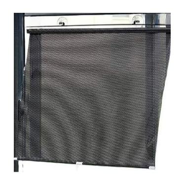 Imagem de Cortina Persiana Blackout Ventosas Janela Sala Quarto Escritório Ref(preto,58X125)