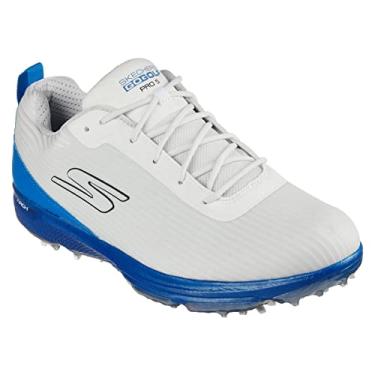 Imagem de SKECHERS Tênis masculino, branco/azul, 42