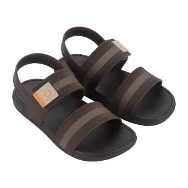 Imagem de Papete Sandália Infantil Cartago Dakar II Marrom-Masculino