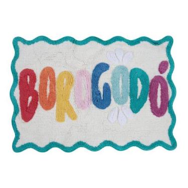 Imagem de Tapete de Banheiro Borogodó Westwing Collection, Colorido