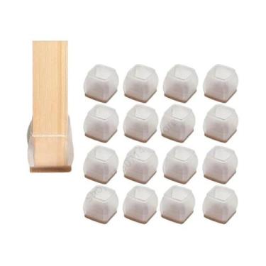 Imagem de 16 Peças De Protetores De Silicone Antiderrapantes Para Pés De Móveis,