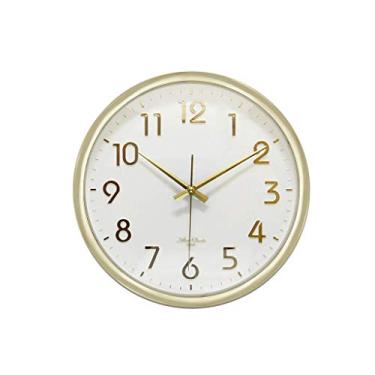 Imagem de Relógio de parede moderno para relógio de parede silencioso para sala de estar, escritório, banheiro, cozinha