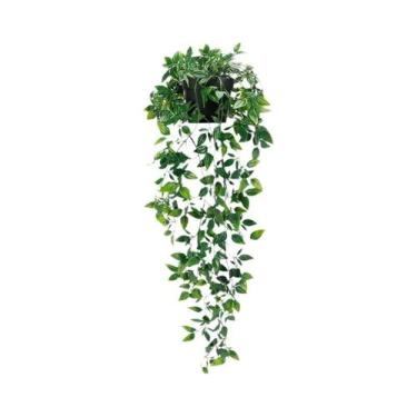 Imagem de Plantas De Hera Artificial Com Vasos Para Decoração De Casa, Jardim, P