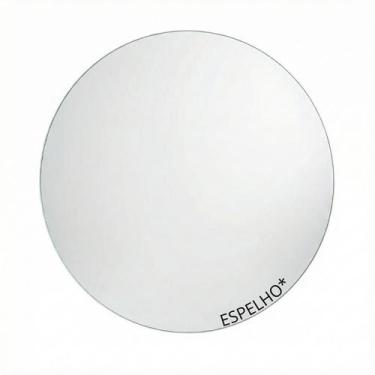 Imagem de Espelho Redondo Lapidado 40x40cm Vidro 4mm com Fita Dupla Face - Padro