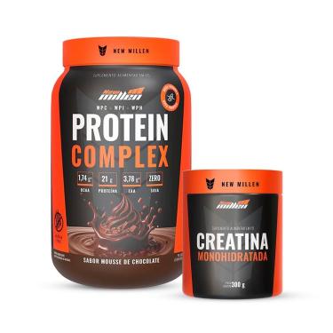 Imagem de Protein Complex 3W e Creatina 300g New Millen-Unissex