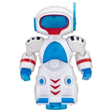 Imagem de Brinquedo Robô Bate E Volta Infantil Com Luz Som