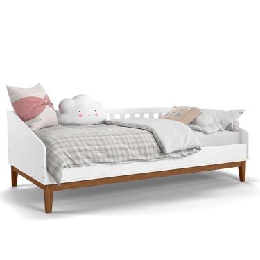 Imagem de Cama Infantil Baba Nature Branco Soft Eco Wood - Matic
