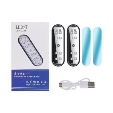 Imagem de Luzes LED Coloridas Para Portas De Carro, Magnéticas, Piscantes, De Bo