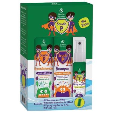 Imagem de Kit Piolho (Shampoo/Cond./Spray/Pente Fino) - Abelha Rainha