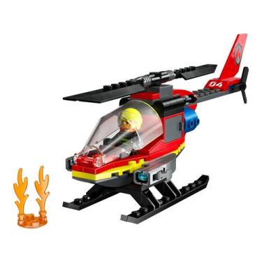 Imagem de LEGO City - Helicóptero dos Bombeiros