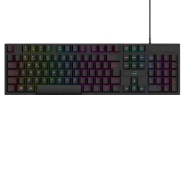 Imagem de Teclado Gamer Dazz Gte1000 Abnt2 Com Luz Rainbow Usb Preto