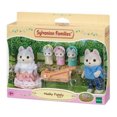 Imagem de Sylvanian Families Família Dos Huskys 5636 - Epoch