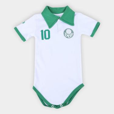 Imagem de Body Polo Palmeiras n°10 Infantil Torcida Baby-Unissex