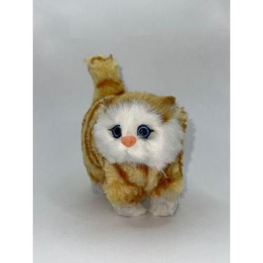 Imagem de Brinquedo De Pelúcia Gato Realista Decoração Com Som - Malaysia Collec