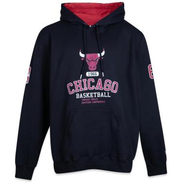 Imagem de Moletom New Era Plus Size Chicago Red Bulls Capuz Masculino-Masculino