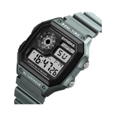 Imagem de Relógio Esportivo Digital Militar Masculino À Prova D'água, Cronógrafo