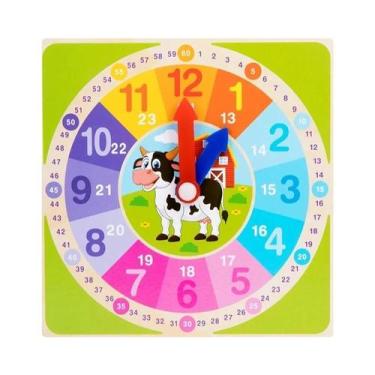 Imagem de Brinquedos De Quebra-Cabeça De Madeira Montessori Com Números, Formas 