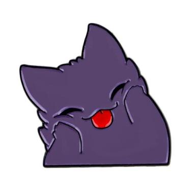 Imagem de Pin De Esmalte Infantil Fofo De Monstro Elfo De Anime, Broche De Jogo 