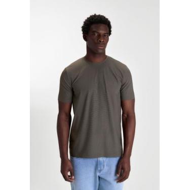 Imagem de Camiseta docthos slim manga curta tech em nylon tech, 140 oliva, G