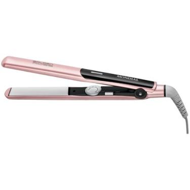 Imagem de Chapinha de cabelo Mondial Golden Rose P-20 220ºC Controle de Temperat