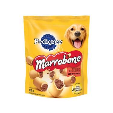 Imagem de Biscoito Pedigree Marrobone Cães Adultos Sabor Carne - 500g