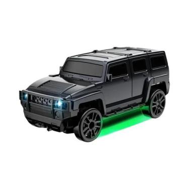 Imagem de Carro RC Em Escala 1:64 Modelo SUV Hummer Com Controle Remoto E Carreg