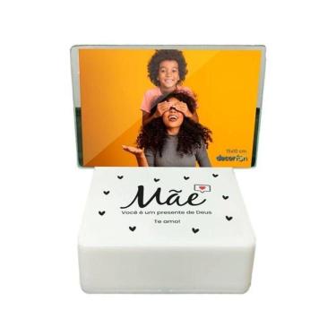 Imagem de Luminária Box Porta Retrato Mãe, Presente De Deus